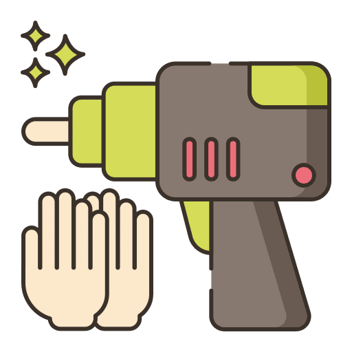 Second hand tools used home repair icon