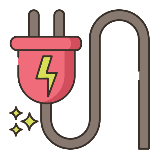 Tools car electronics battery icon