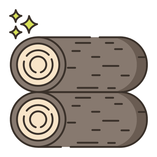 Woods woods timber ecology icon