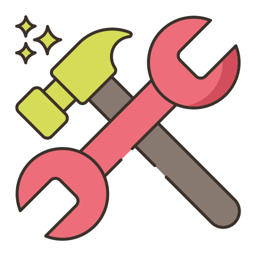 Wrench tool work tools handyman work icon