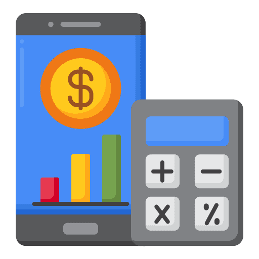 Application administration financial app icon