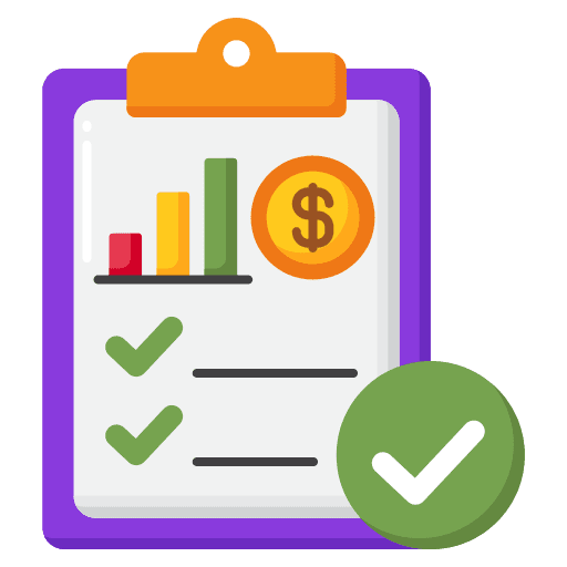 Standards standard of quality business and finance administration icon
