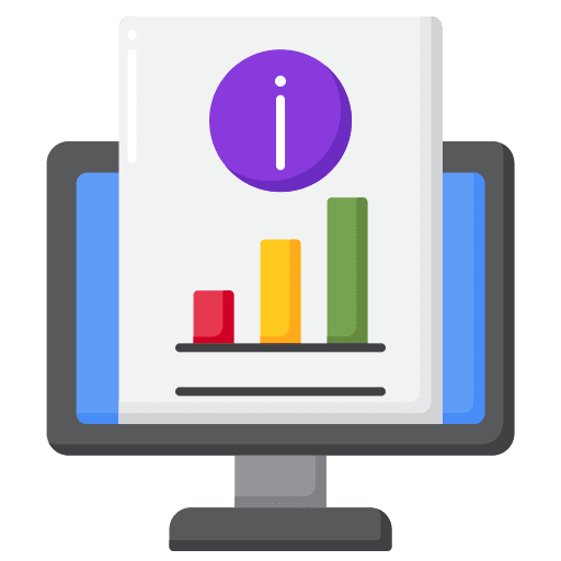 Systems financial business systems icon