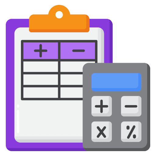 Bookkeeping bookkeeping administration entry icon