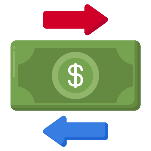 Transaction transaction money transfer money transaction icon
