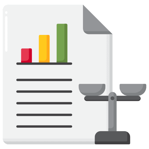 Accounting equation business business and finance icon
