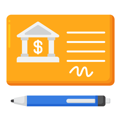 Payable budget accounting transaction icon