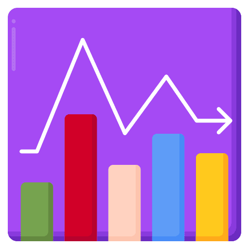 Stock exchange app trade growth stock exchange app icon
