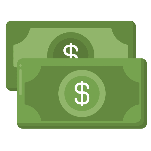 Cash cash coins business and finance icon