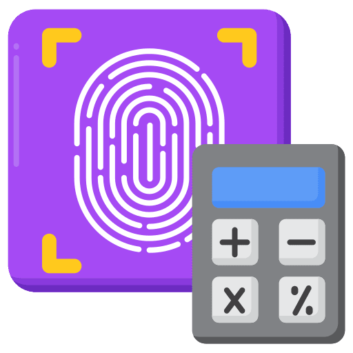 Forensics forensics technology budget icon