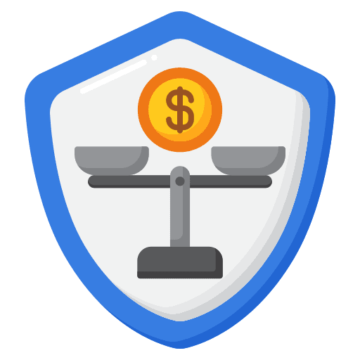 Tax office money collector building icon