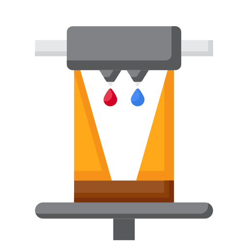 Binder technology 3d print 3d printing icon