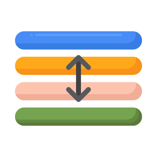 Layers art and design 3d printer electronics icon