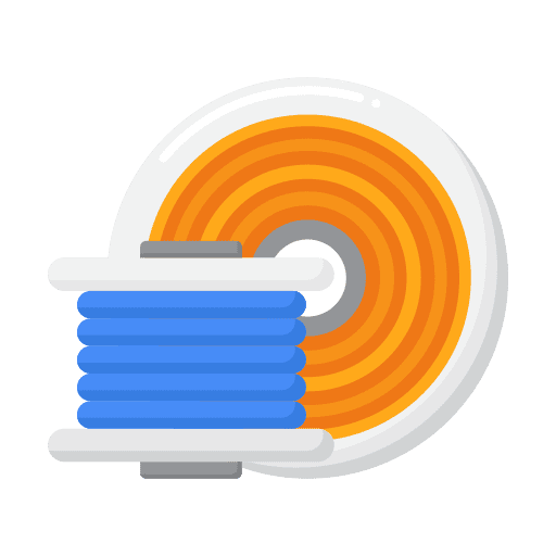 Materials electronics materials 3d printer icon