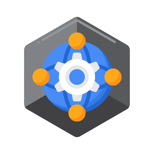 Settings 3d model art and design settings icon