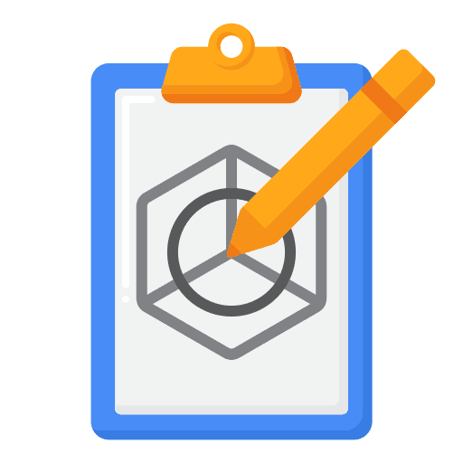 Sketching art and design sketching draw icon