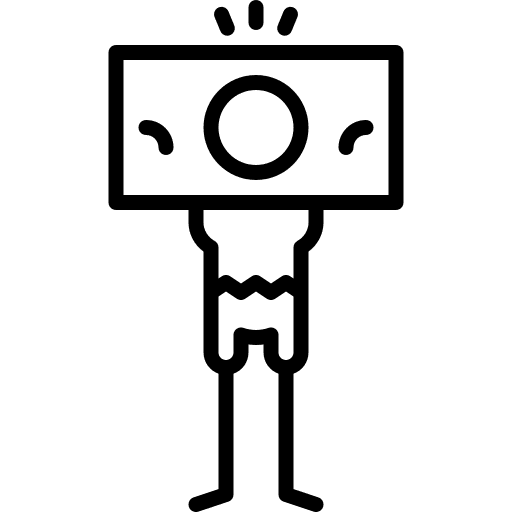 Prisoner torture people stocks icon