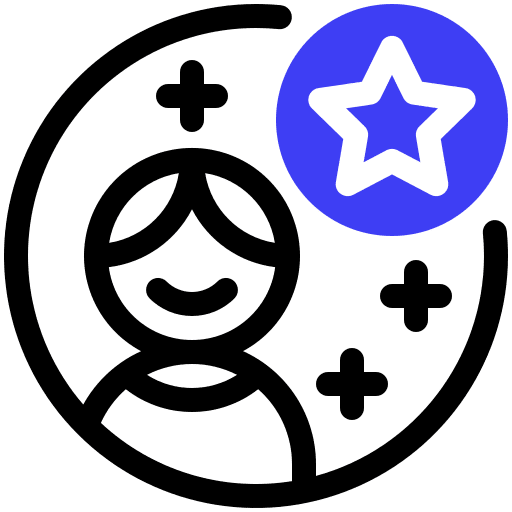 Best friend relationship smile star icon