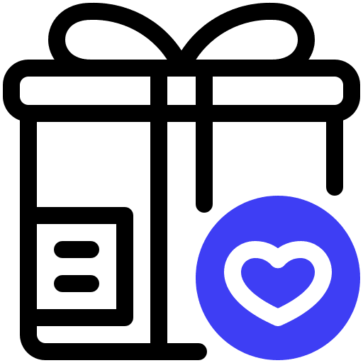 Gift giftbox gift love icon