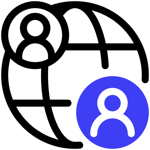 Global communication communications network global communication icon