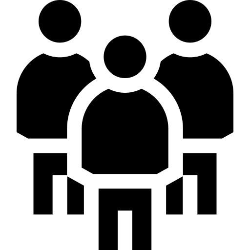 Demographic demographic population team icon