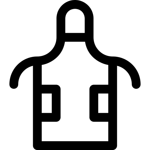 Apron apron cook protection icon Apron apron cook protection icon