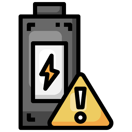 Battery low ui damage icon