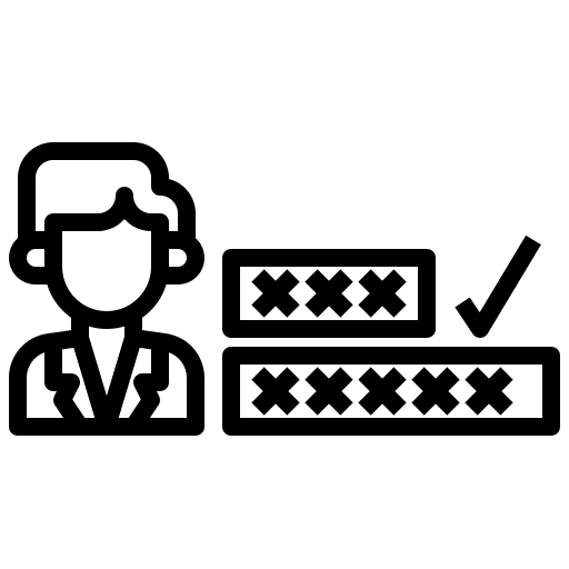 Personal protection coverage person icon Personal protection coverage person icon