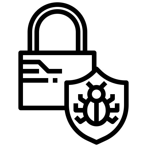 Security padlock security password icon