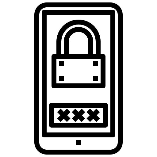Phishing attack password hacker icon Phishing attack password hacker icon
