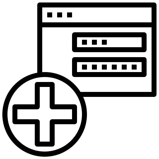 Rehabilitation cross recovery ui icon Rehabilitation cross recovery ui icon