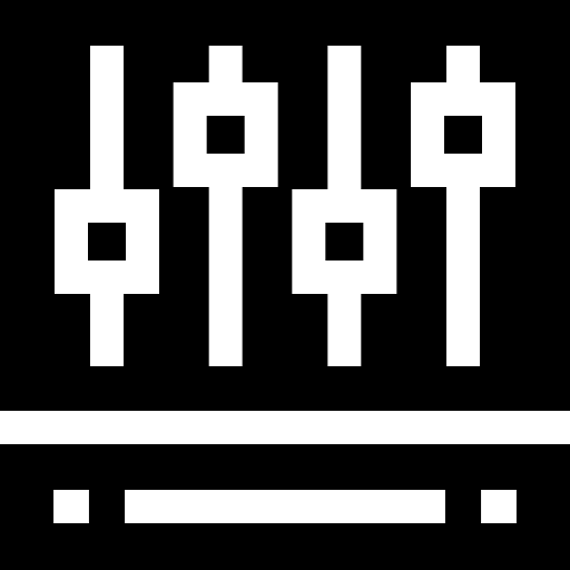 Equalizer sliders sound controller equalizer controller icon Equalizer sliders sound controller equalizer controller icon