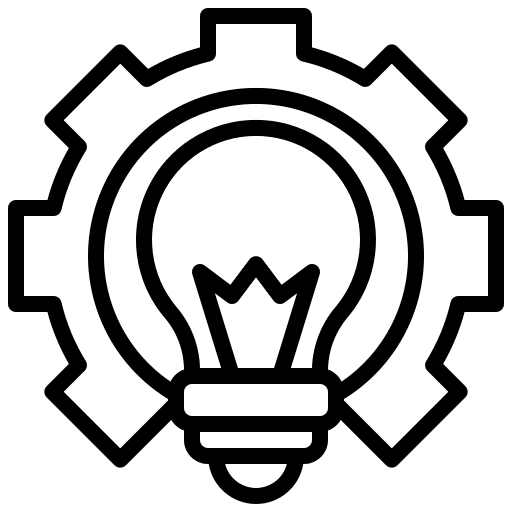 Idea reason project technology icon