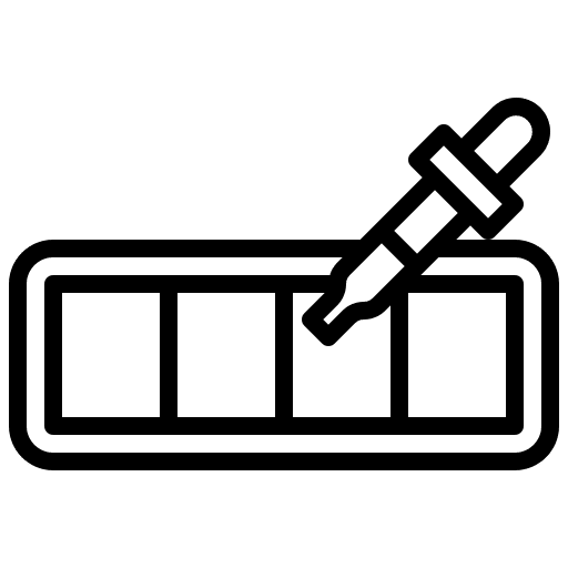 Pick color pick colour interface pick color icon