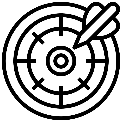 Target haw sports fill arrows arrow icon