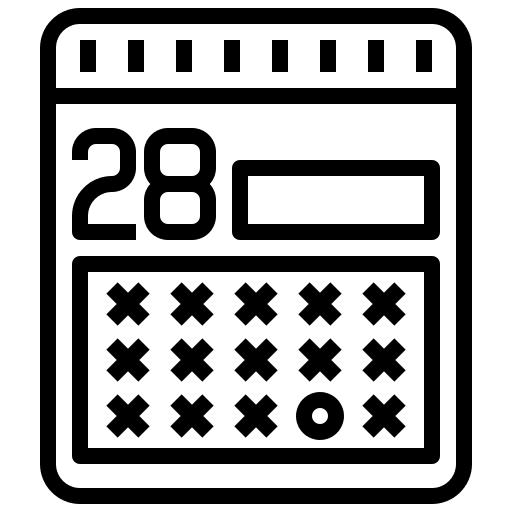 Deadline estimate time and date schedule icon Deadline estimate time and date schedule icon