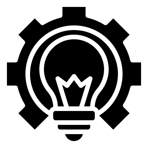 Idea art and design edit tools innovation icon