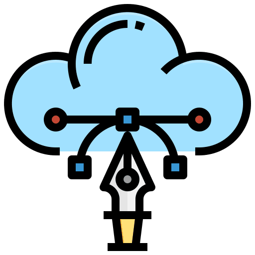 Cloud creative haw weather sky icon Cloud creative haw weather sky icon