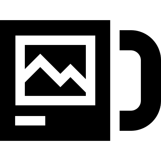 Mug advertisement ads ad icon