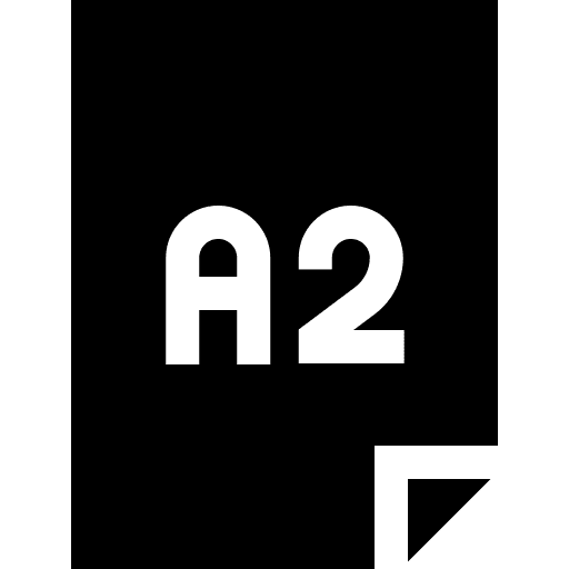 Paper size copy format files and folders icon