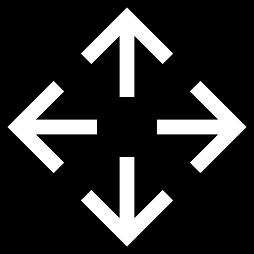 Fit sign symbol size icon