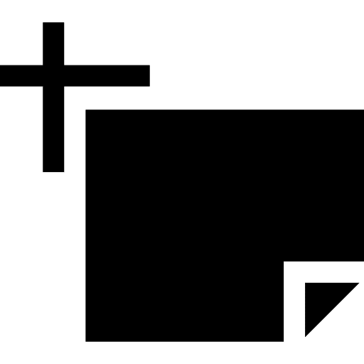 Artboard size archive document icon