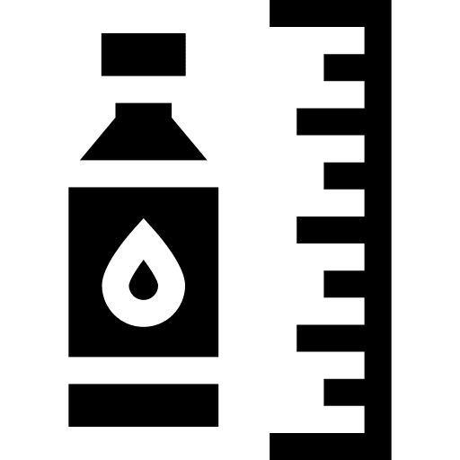 Ink level drop graphic tool ink icon