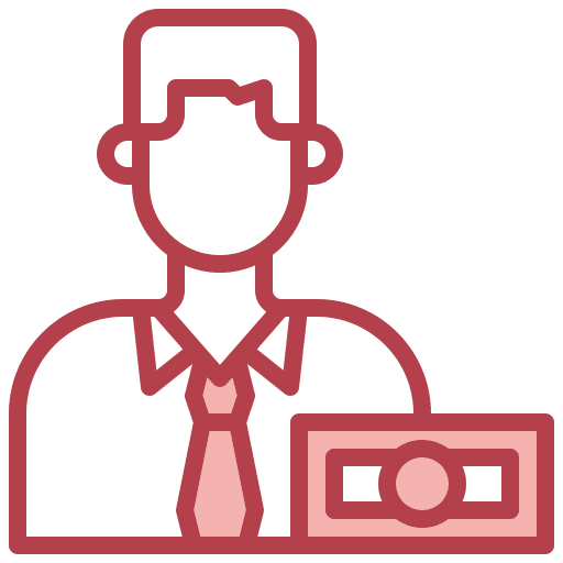 Banker job businessman professions and jobs icon Banker job businessman professions and jobs icon