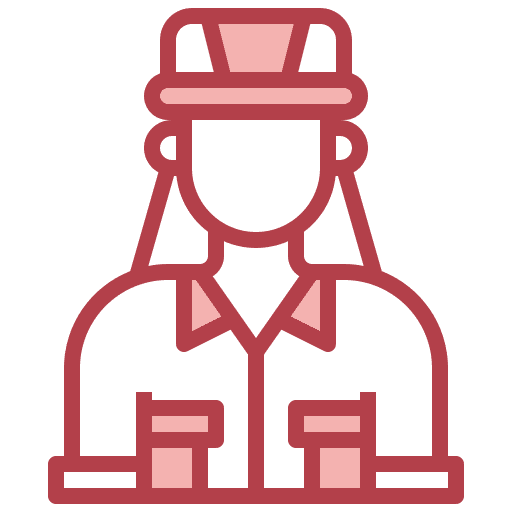 Firefighter man people professions and jobs icon