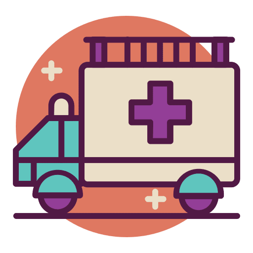 Ambulance ambulance hospital healthcare and medical icon Ambulance ambulance hospital healthcare and medical icon