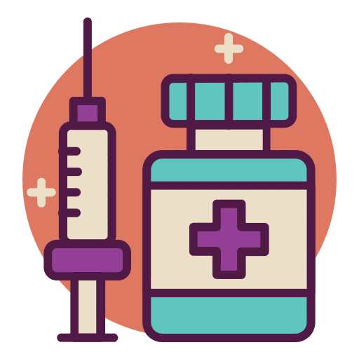 Injection experimental immunization anesthesia icon Injection experimental immunization anesthesia icon