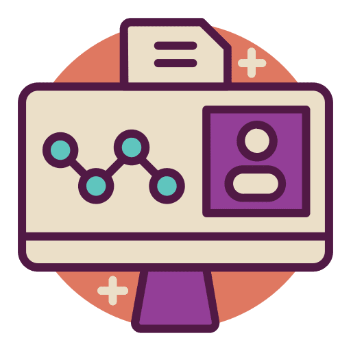 Medical chechup healthcare and medical patient computer icon Medical chechup healthcare and medical patient computer icon