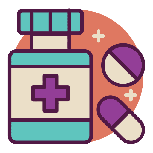 Medicine bottle pharmacy pill icon Medicine bottle pharmacy pill icon