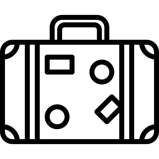 Baggage baggage suitcase luggage icon